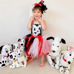 Dalmatian Inspired Tutu Dress for Kids